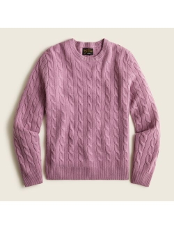 Cashmere cable-knit sweater