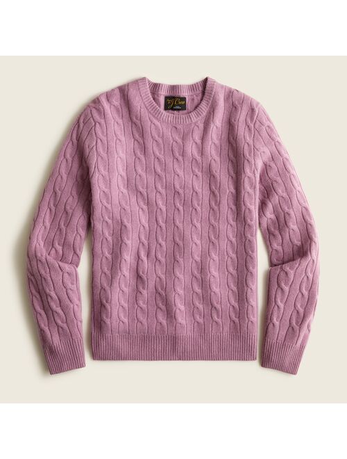 J.Crew Cashmere cable-knit sweater