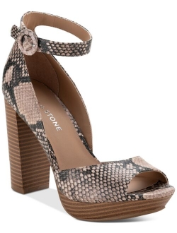 Reeta Block-Heel Platform Sandals, Created for Macy's