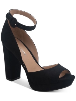 Reeta Block-Heel Platform Sandals, Created for Macy's