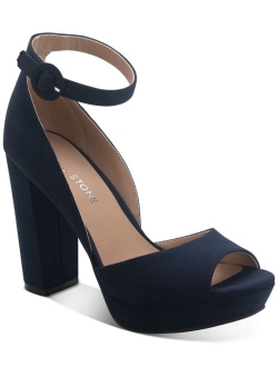 Reeta Block-Heel Platform Sandals, Created for Macy's