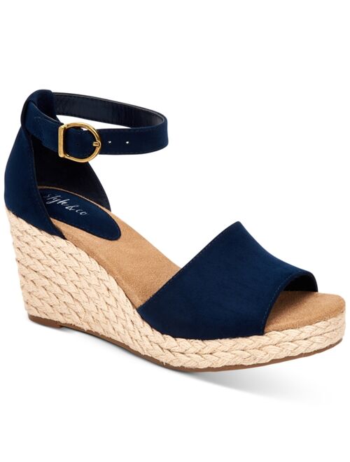 Style & Co Seleeney Wedge Sandals, Created for Macy's