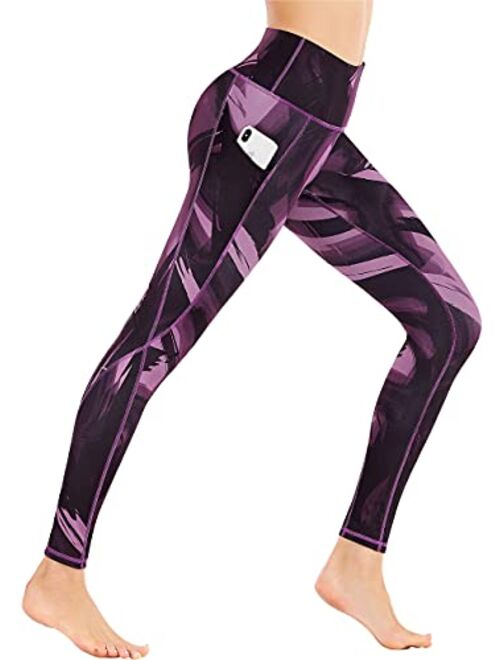 Ewedoos Leggings with Pockets for Women High Waisted Yoga Pants for Women with Pockets Soft Workout Leggings for Women