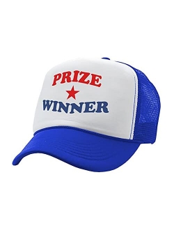 The Goozler - Prize Winner - Funny Joke Gag Birthday Prank - Vintage Retro Style Trucker Cap Hat