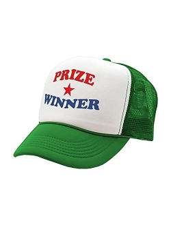 The Goozler - Prize Winner - Funny Joke Gag Birthday Prank - Vintage Retro Style Trucker Cap Hat