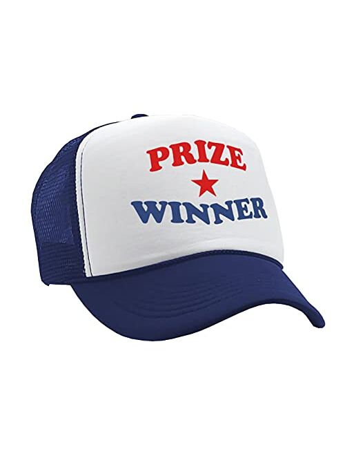 The Goozler - Prize Winner - Funny Joke Gag Birthday Prank - Vintage Retro Style Trucker Cap Hat