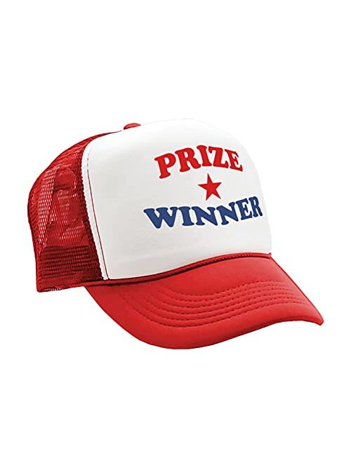 The Goozler - Prize Winner - Funny Joke Gag Birthday Prank - Vintage Retro Style Trucker Cap Hat