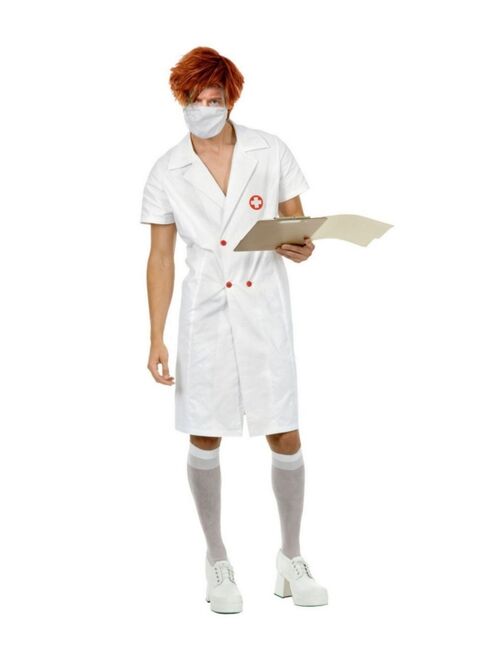 BuySeasons Men's Twisted Nurse Too Adult Costume