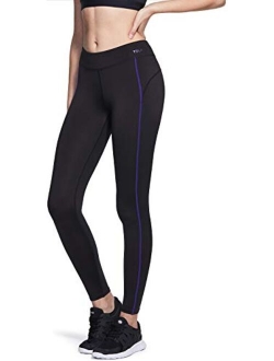 TSLA 1 or 2 Pack Women's Thermal Yoga Pants, Fleece Lined Compression Workout Leggings, Winter Athletic Running Tights