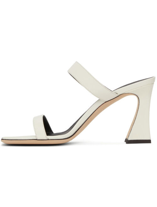 Giuseppe Zanotti White Karmen Heeled Sandals