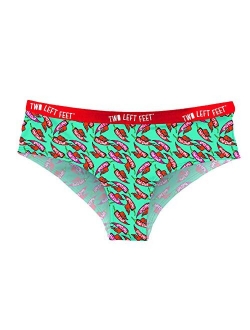 Two Left Feet Womens Hipster Underwear