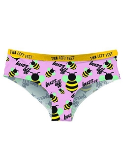 Two Left Feet Womens Hipster Underwear