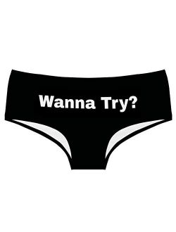 AWESOMETIVITY Fun Womens Funny Underwear - Sexy Panties Bachelorette Gift XS-XXL