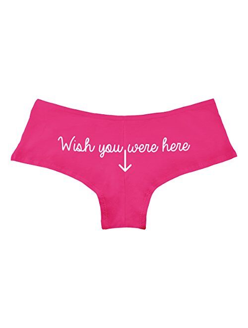 Wish You were Here Arrow Funny Women's Boyshort Underwear Panties