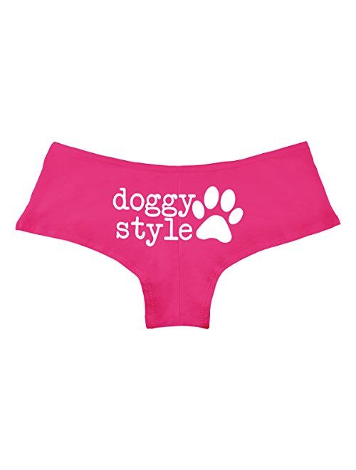 Doggy Style Paw Funny Women's Boyshort Underwear Panties