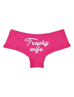 Decal Serpent Trophy Wife Funny Women's Boyshort Underwear Panties