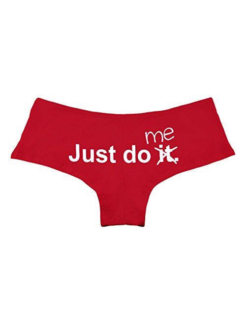 Just Do Me Parody Funny Women's Boyshort Underwear Panties