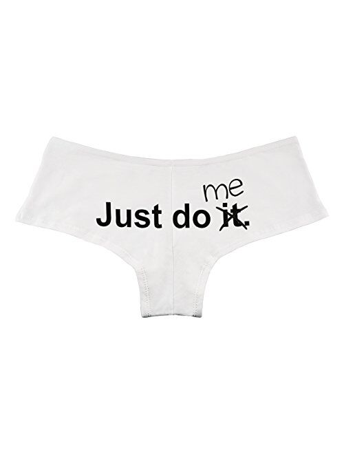 Just Do Me Parody Funny Women's Boyshort Underwear Panties