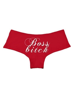 Boss Bitch Funny Women's Boyshort Underwear Panties