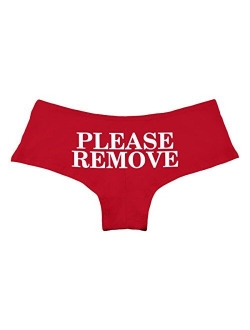 Decal Serpent Please Remove Funny Women's Boyshort Underwear Panties