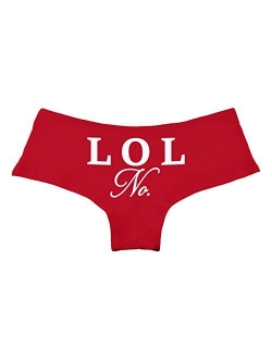 LOL No Funny Women's Boyshort Underwear Panties