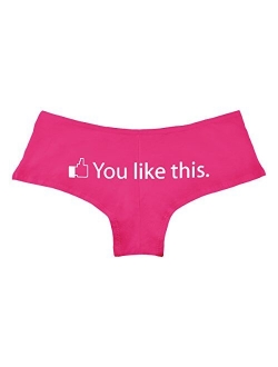 Decal Serpent You Like This Parody Thumbs Up Funny Women's Boyshort Underwear Panties