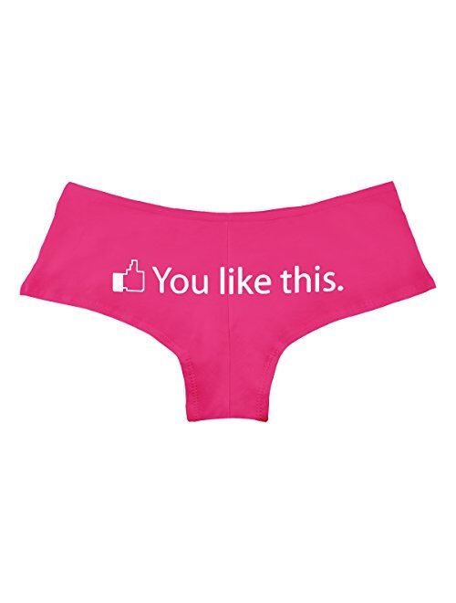 Decal Serpent You Like This Parody Thumbs Up Funny Women's Boyshort Underwear Panties