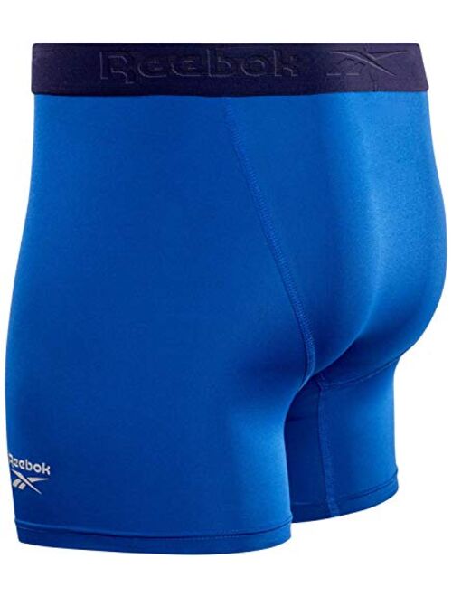 Reebok Men's Underwear - Performance Boxer Briefs with Fly Pouch (8 Pack)