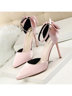 2020 New High Heels Sandals Women Sandals Women Pumps Red Wedding Shoes Kitten Heels Fashion Women Shoes Stiletto Plus Size 43