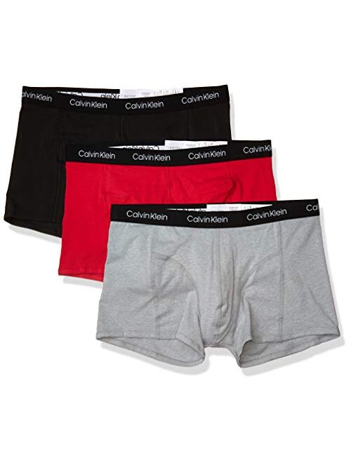 Calvin Klein Men's Elements 3 Pack Trunks