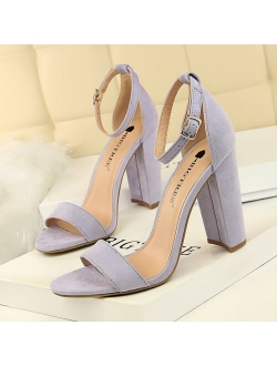 Bigtree Shoes Women Heels Sexy Women Shoes High Heel Plus Size Women Pumps Wedding Shoes Ladies Classic Sandals Chaussure Femme