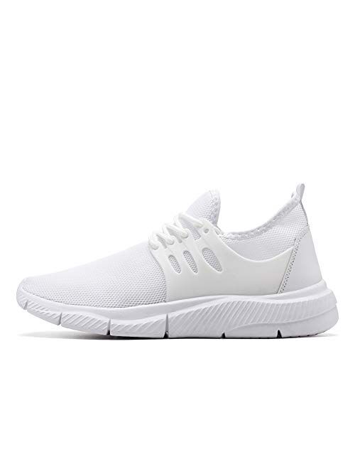 Leader Show Men's Casual Breathable Sports Shoe Athletic Lace Up Fashion Sneakers