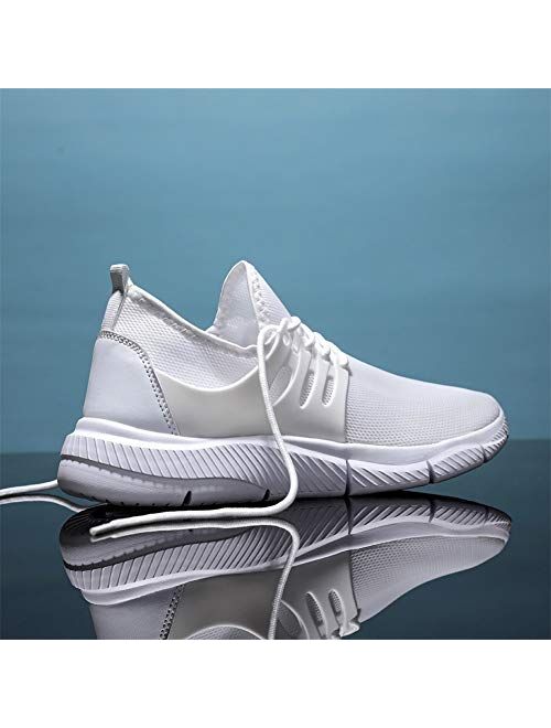 Leader Show Men's Casual Breathable Sports Shoe Athletic Lace Up Fashion Sneakers