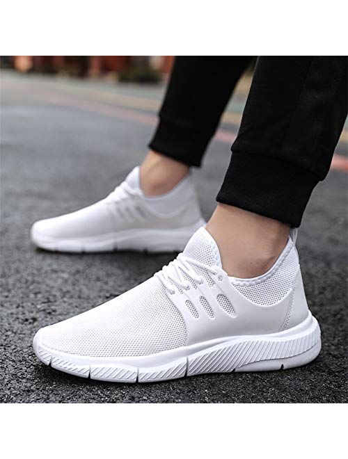 Leader Show Men's Casual Breathable Sports Shoe Athletic Lace Up Fashion Sneakers