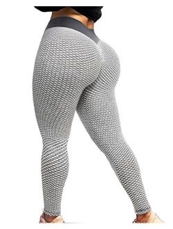 Scrunch Butt Lifting Seamless Leggings for Women High Waist Tummy Control Vital Yoga Pants Gym Workout Running Tights