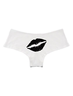 Lips Kiss Funny Women's Boyshort Underwear Panties