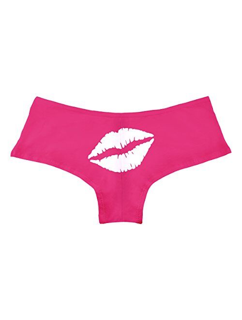 Lips Kiss Funny Women's Boyshort Underwear Panties