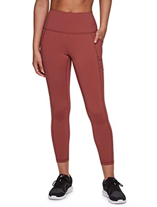 RBX tech flex compression High Waisted Workout Yoga Leggings with Pockets for Women