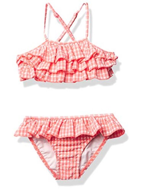 Seafolly Girls' Frill Front Tankini Swimsuit Set