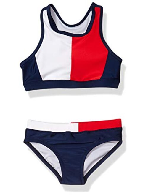 Tommy Hilfiger Girls Two-Piece Swimsuit