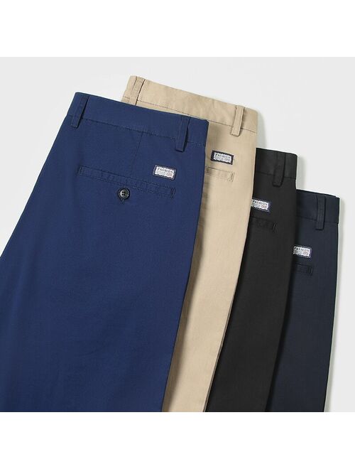 Spring and Summer Men's Thin Royal Blue Casual Pants 4 Colors Cotton Business Fashion Stretch Straight Trousers Male Brand,7119B