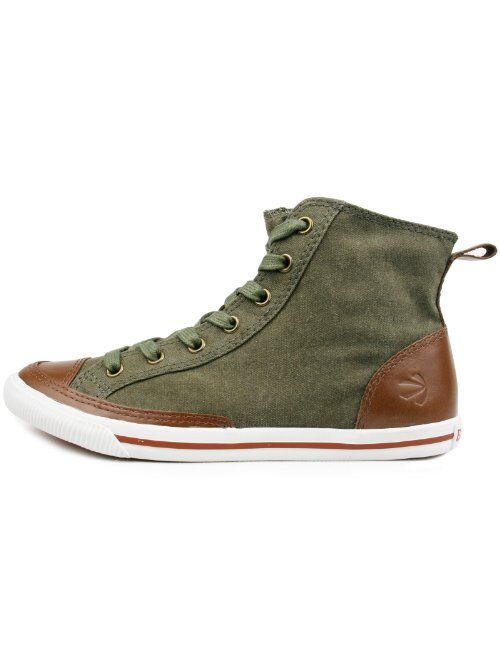 Burnetie Men's High Top Vintage Sneaker