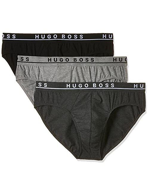 Hugo Boss BOSS Men's 3-Pack Classic Regular Fit Stretch Briefs