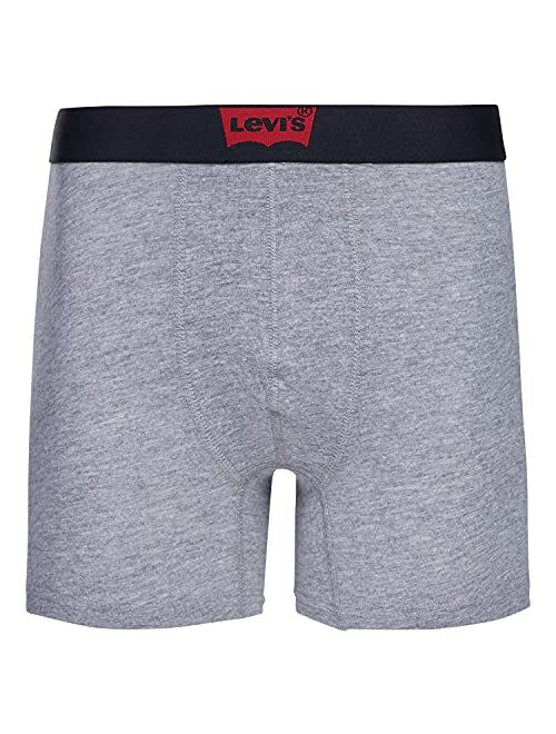 Levi's Mens Boxer Briefs, Mens Underwear, Cotton Boxer Brief for Men Pack of 6 By Levi’s