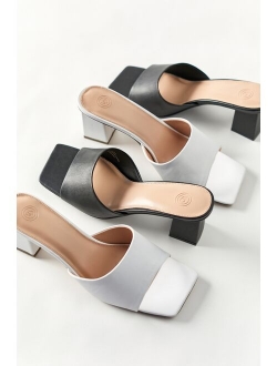 UO Cici Square Toe Mule Sandal