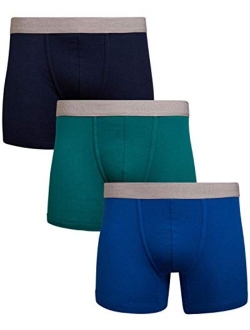 Men's Super Soft Boxer Briefs (3 Pack) Lucky Brand Men's Super Soft Boxer Briefs (3 Pack)