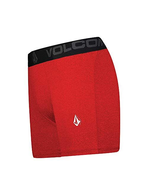 Volcom Men's Boxer Briefs 4 Pack Poly Spandex Performance Boxer Briefs Underwear