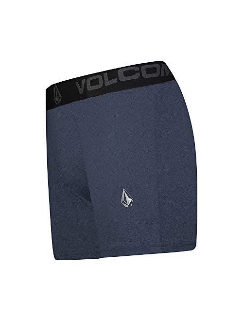 Volcom Men's Boxer Briefs 4 Pack Poly Spandex Performance Boxer Briefs Underwear