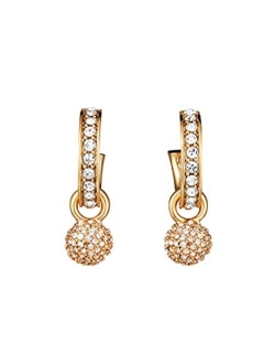 Oscar de la Renta, Pav Ball Mini Hoop Earrings