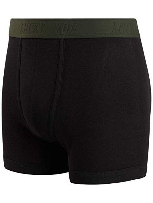 Lucky Brand Men's Super Soft Boxer Briefs (6 Pack)